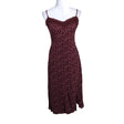 Unisex Hollister - Schiffon dress, size 40 - Wine red ()