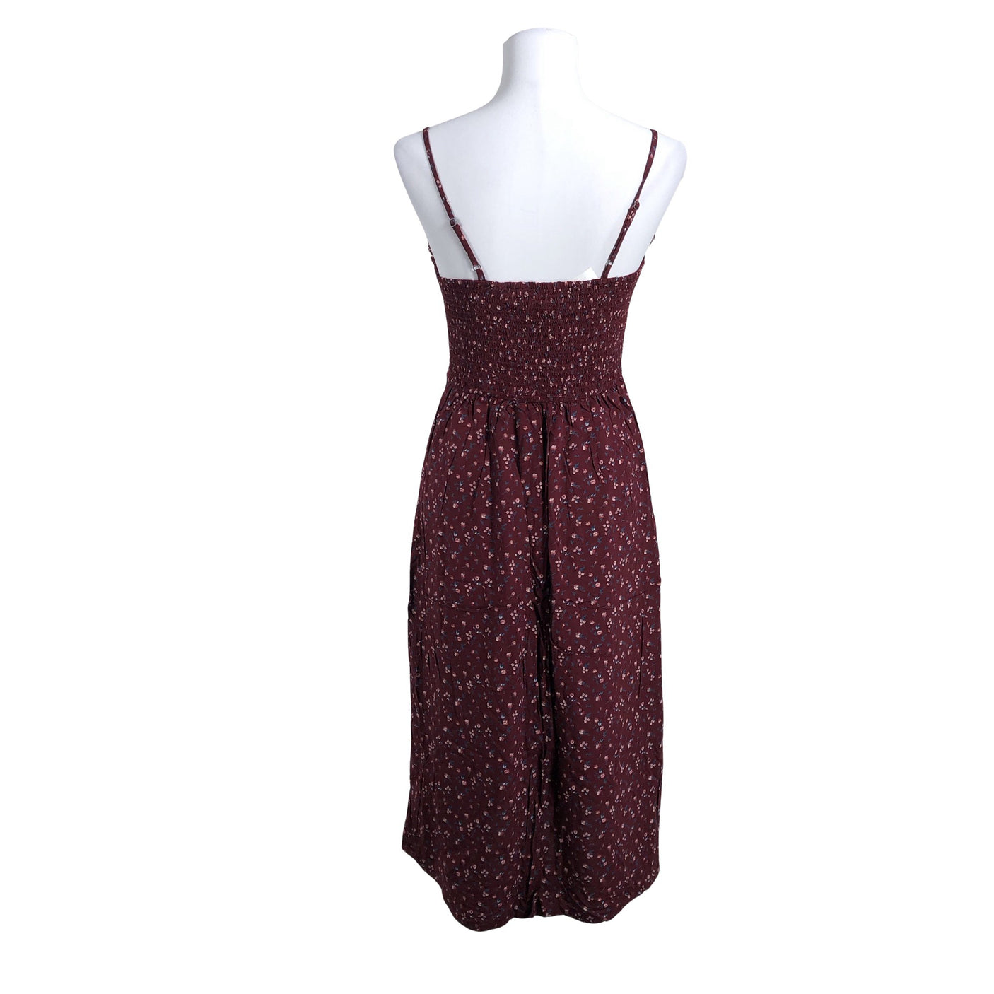 Unisex Hollister - Schiffon dress, size 40 - Wine red (2)