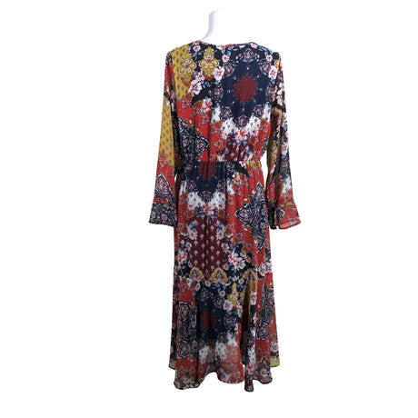 Unisex s.Oliver - Schiffon dress, size 40 - Blue (2)