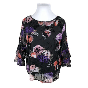 Unisex Fransa - Blouse, size 42 - Black (1)
