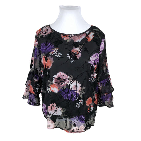 Unisex Fransa - Blouse, size 42 - Black ()