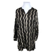 Unisex Soyaconcept - Schiffon dress, size 42 - Black ()