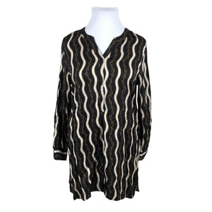 Unisex Soyaconcept - Schiffon dress, size 42 - Black (1)