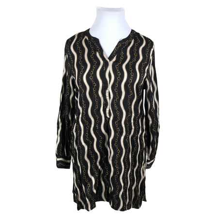 Unisex Soyaconcept - Schiffon dress, size 42 - Black ()