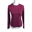 Unisex Soc - Sports shirt, long sleeve, size 36 - Wine red ()