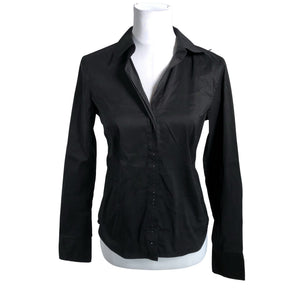 Unisex Marc O'Polo - Collared shirt, size 36 - Black (1)