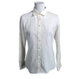 Unisex Boomerang - Collared shirt, size 38 - White ()
