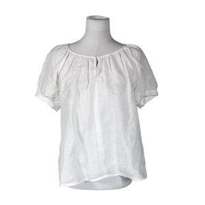Unisex Part two - Short-sleeved blouse, size 36 - White (1)