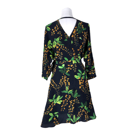 Unisex Karen Millen - Schiffon dress, size 40 - Blue (2)