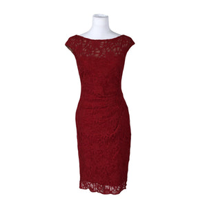 Unisex Lauren Ralph Lauren - Party dress, size 36 - Red (1)
