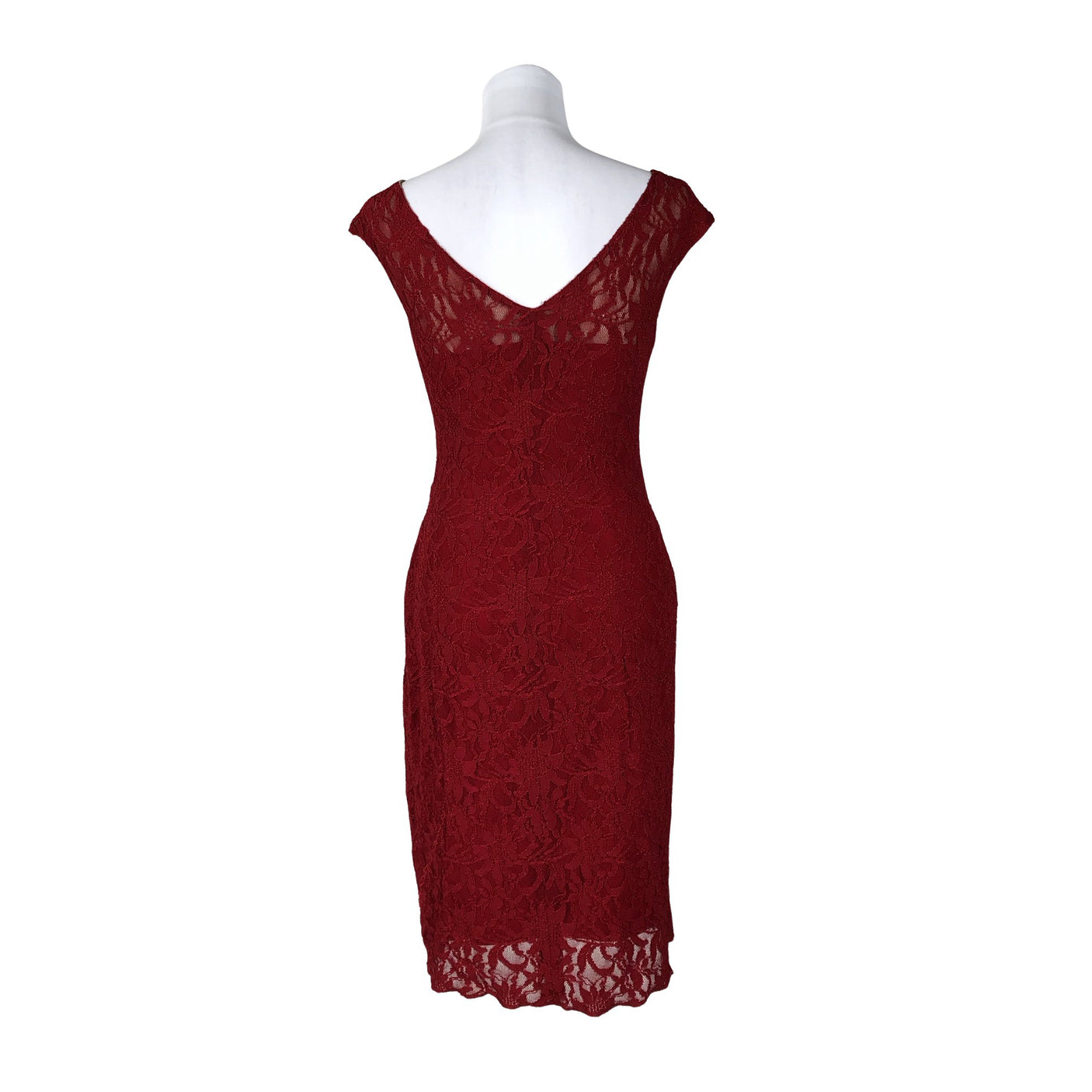 Unisex Lauren Ralph Lauren - Party dress, size 36 - Red (2)