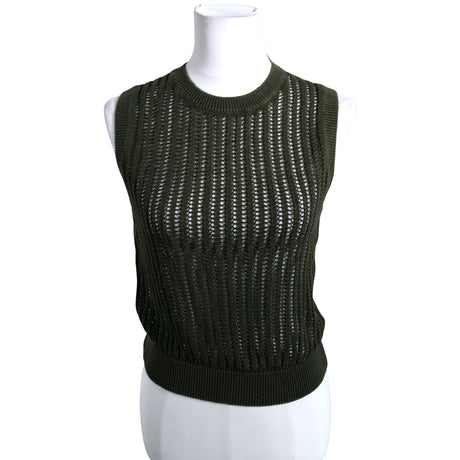 Unisex Uniqlo - Knit vest, size 36 - Green ()