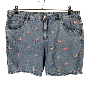 Unisex Zizzi - Denim shorts, size 50 - Blue (1)