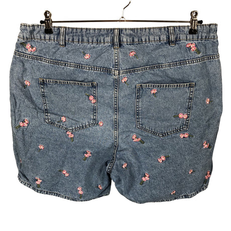 Unisex Zizzi - Denim shorts, size 50 - Blue (2)