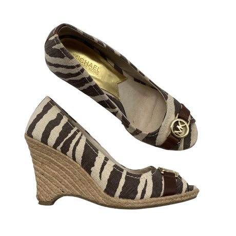 Unisex Michael Kors - Open toe high heel shoes, size 39 - Beige ()