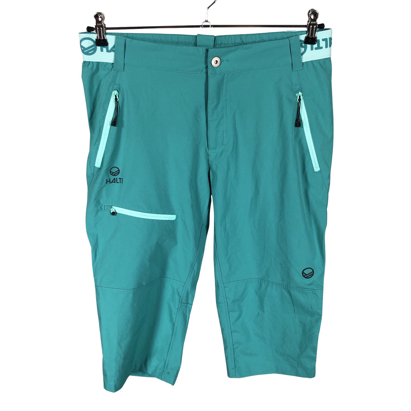 Unisex Halti - Sports capri pants, size 40 - Green (1)