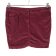 Unisex Your Face - Denim skirt, size 40 - Wine red ()
