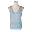 Unisex Your Face - Knit vest, size 42 - Light blue ()