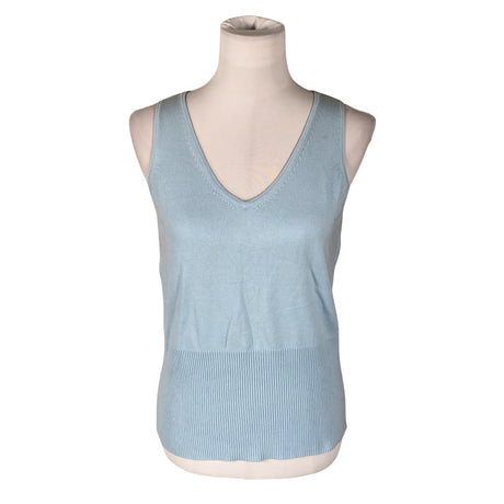 Unisex Your Face - Knit vest, size 42 - Light blue ()