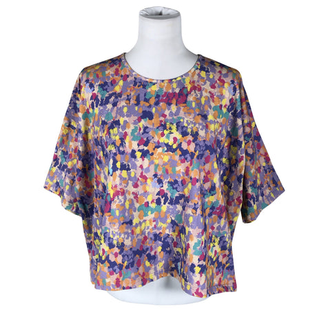 Unisex Aarrelabel - Tricot shirt, size 40 - Violet ()