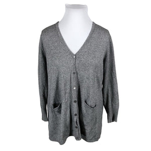 Unisex Samoon - Cardigan, size 48 - Gray (1)