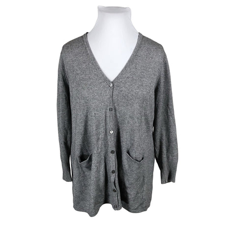 Unisex Samoon - Cardigan, size 48 - Gray ()