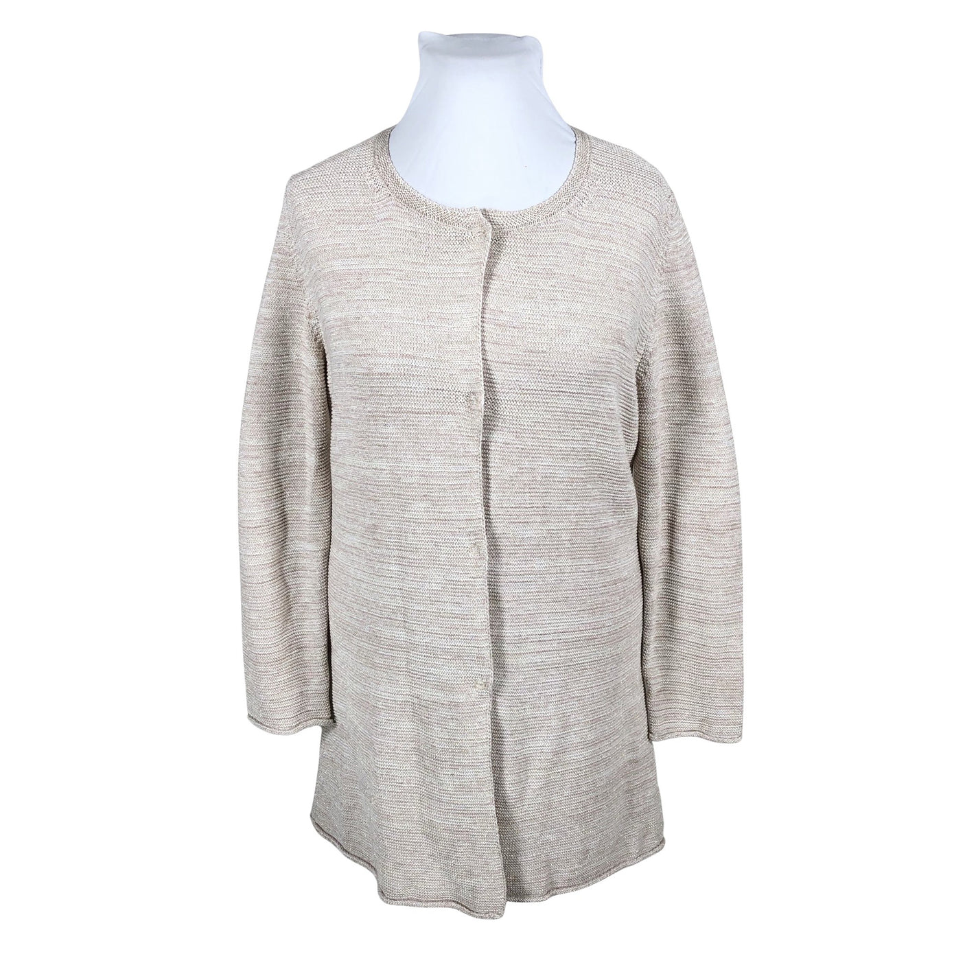 Unisex Crazy Wool - Cardigan, size 44 - Beige (1)