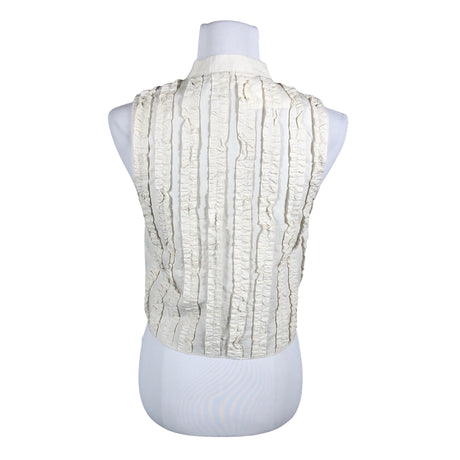 Unisex Arket - Top, size 34 - Natural white (2)