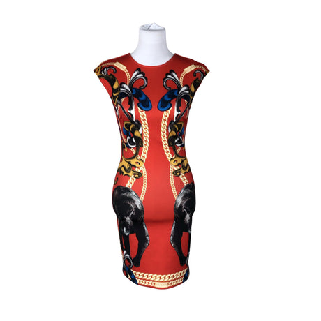 Unisex Guess - Sheath dress, size 34 - Red ()
