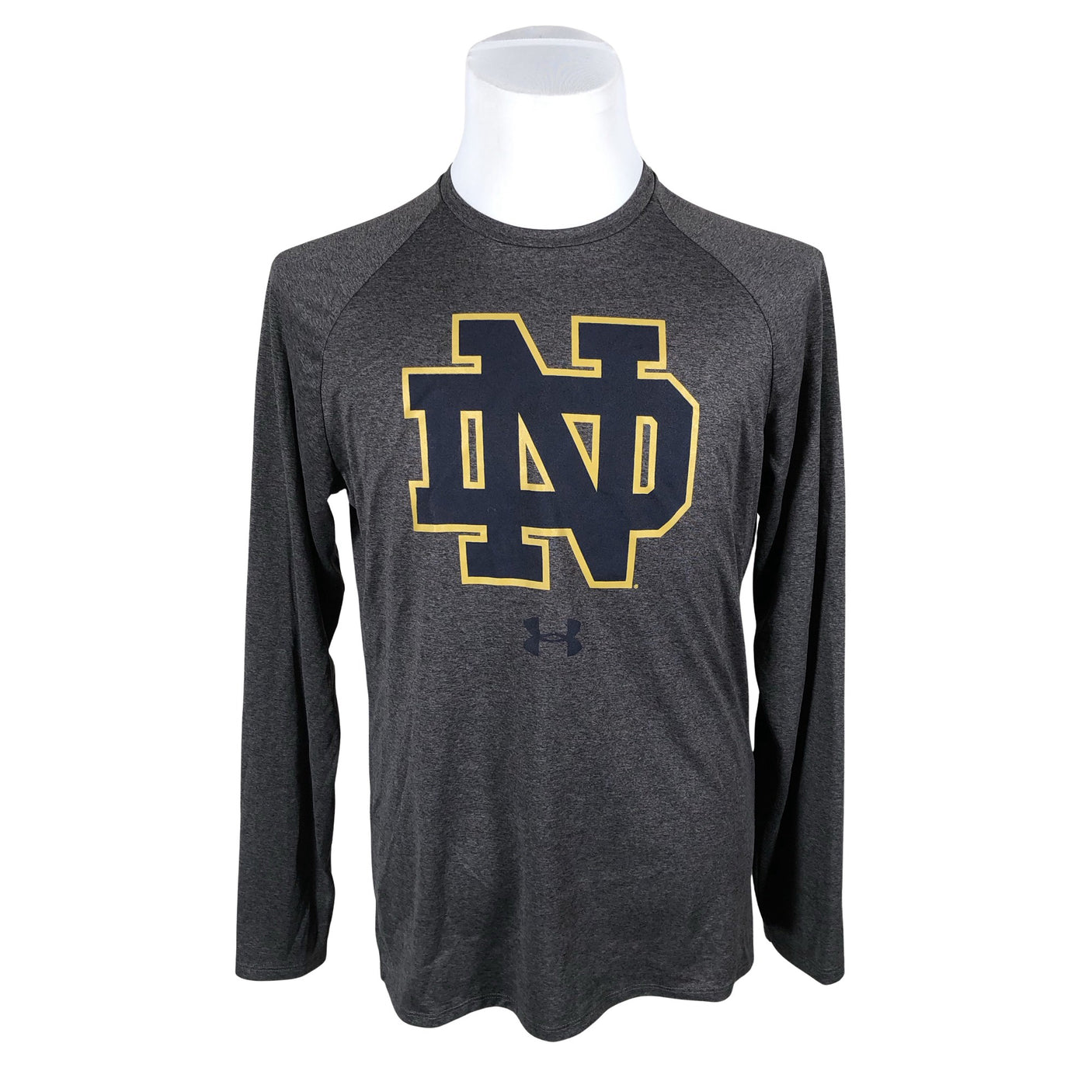 Unisex Under Armour - Sports shirt, long sleeve, size L - Gray (1)