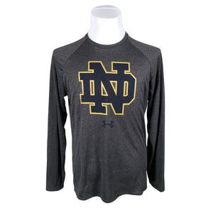 Unisex Under Armour - Sports shirt, long sleeve, size L - Gray (1)