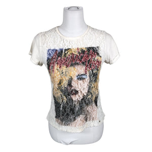 Unisex Guess - T-shirt, size 34 - White (1)