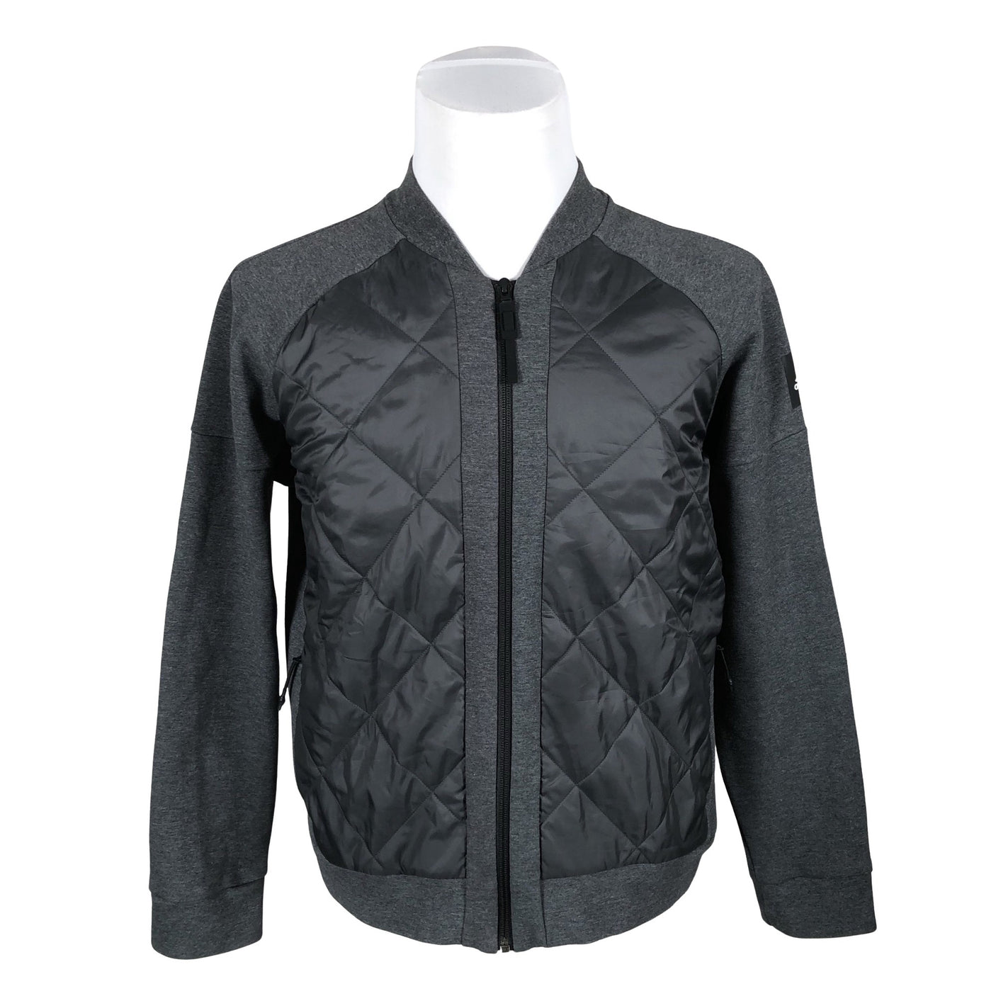 Unisex Adidas - Lightly padded jacket, size M - Gray (1)