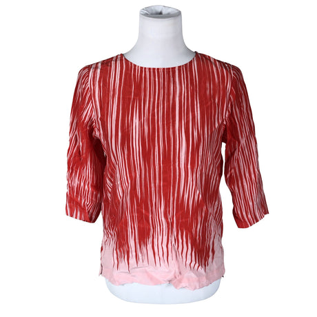Unisex Filippa K. - Short-sleeved blouse, size 36 - Red ()