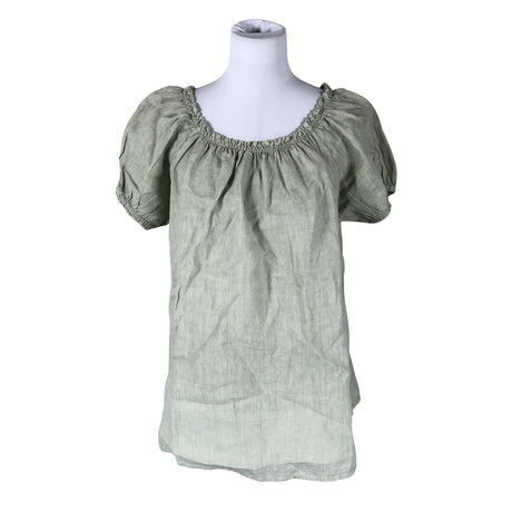 Unisex Bohemiana - Short-sleeved blouse, size 40 - Green ()