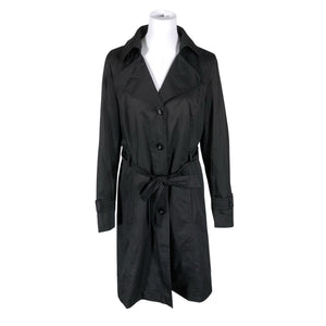 Unisex MasCara - Trench coat, size 40 - Black (1)