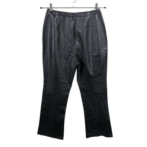 Unisex Peter Nygård - Leather pants, size 38 - Black (2)