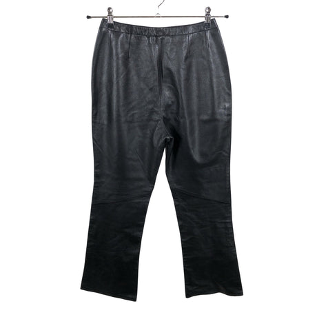 Unisex Peter Nygård - Leather pants, size 38 - Black (2)