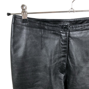 Unisex Peter Nygård - Leather pants, size 38 - Black (3)