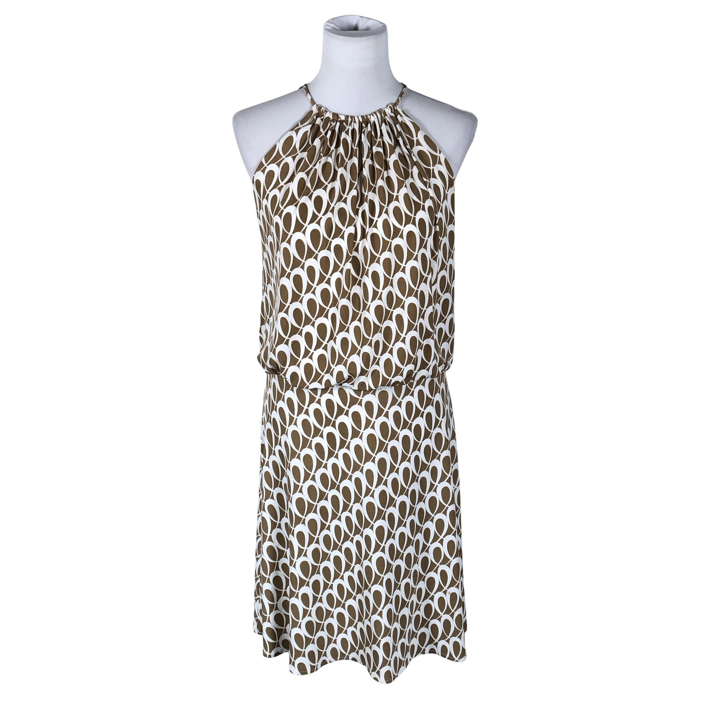 Unisex Maggy London - Tricot dress, size 38 - Beige (1)