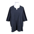 Unisex Ulla Popken - Tricot tunic, size 54 - Blue ()