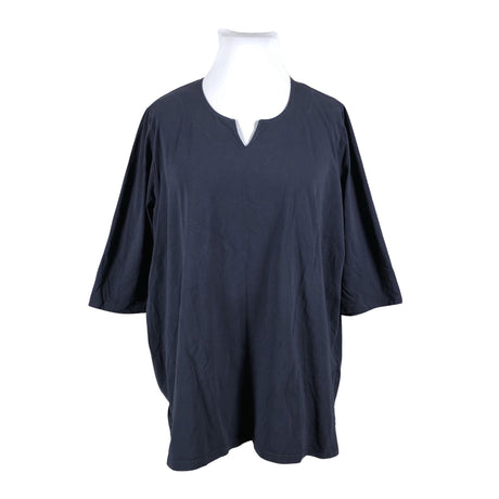 Unisex Ulla Popken - Tricot tunic, size 54 - Blue ()