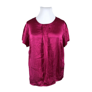 Unisex Global - Short-sleeved blouse, size 52 - Violet (1)