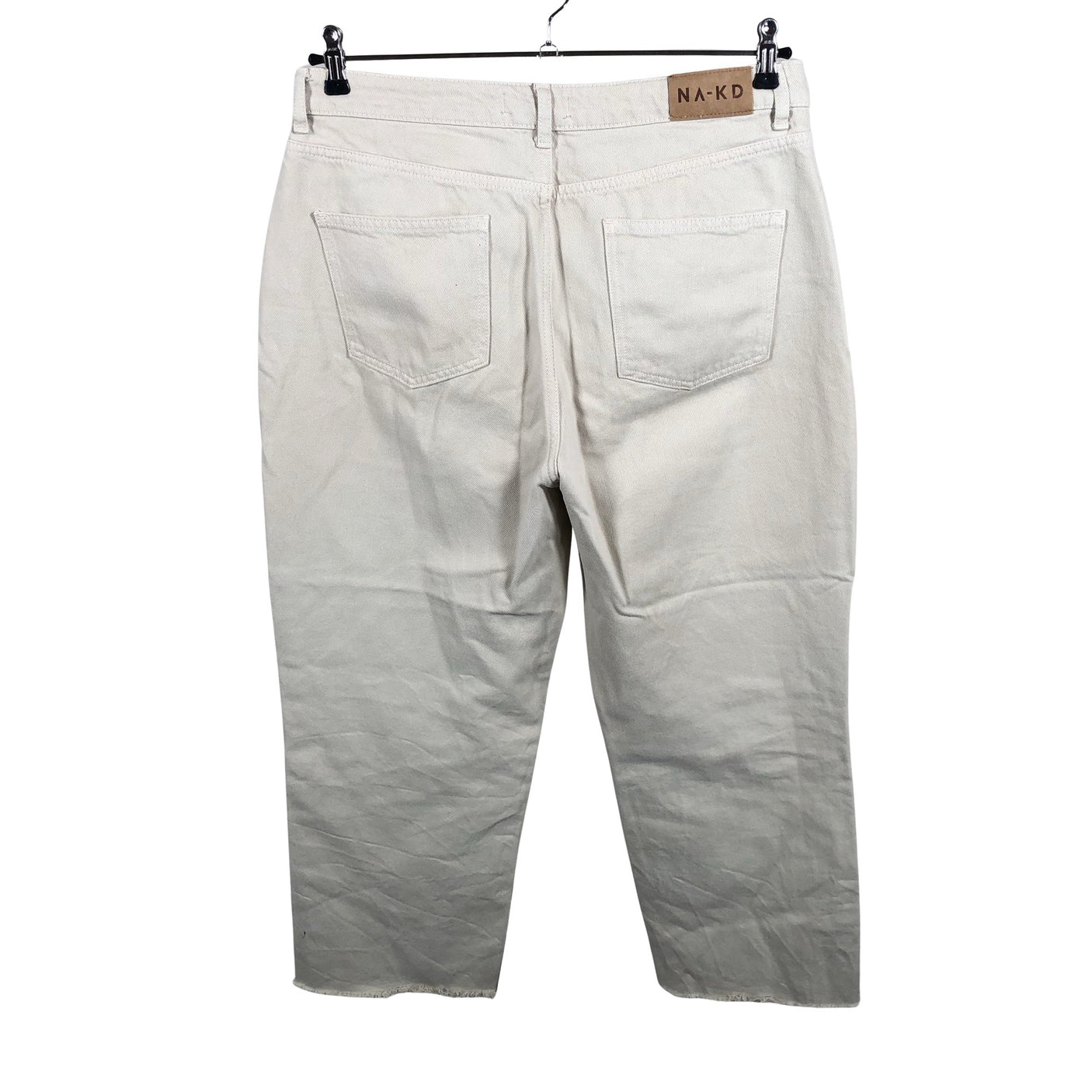Unisex Na-KD - Jeans, size 38 - Beige (2)