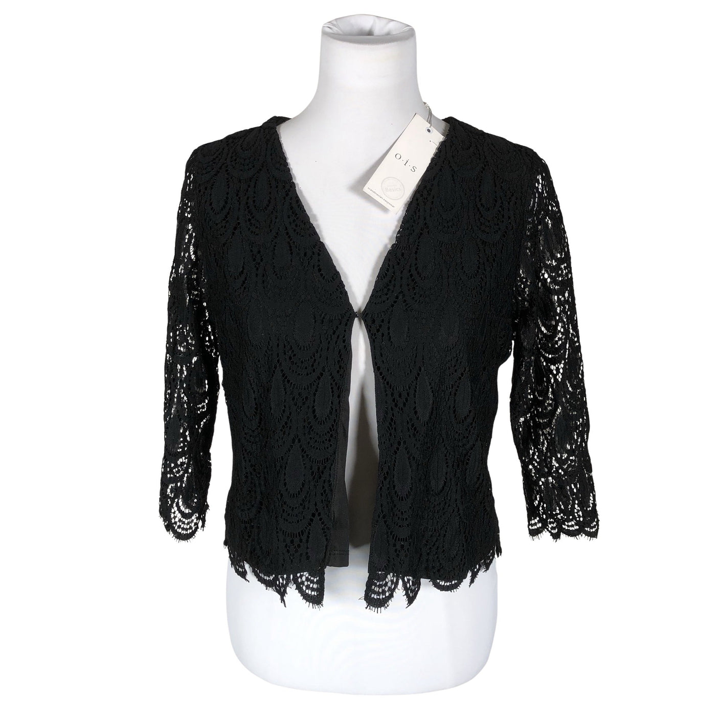 Unisex O.I.S - Evening bolero jacket, size 38 - Black (1)