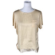 Unisex Christelle & Co - Short-sleeved blouse, size 40 - Beige ()