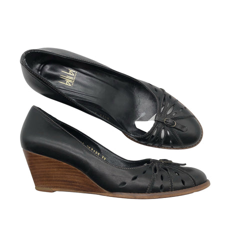Unisex Billi Bi - Wedge heel shoes, size 39 - Black ()