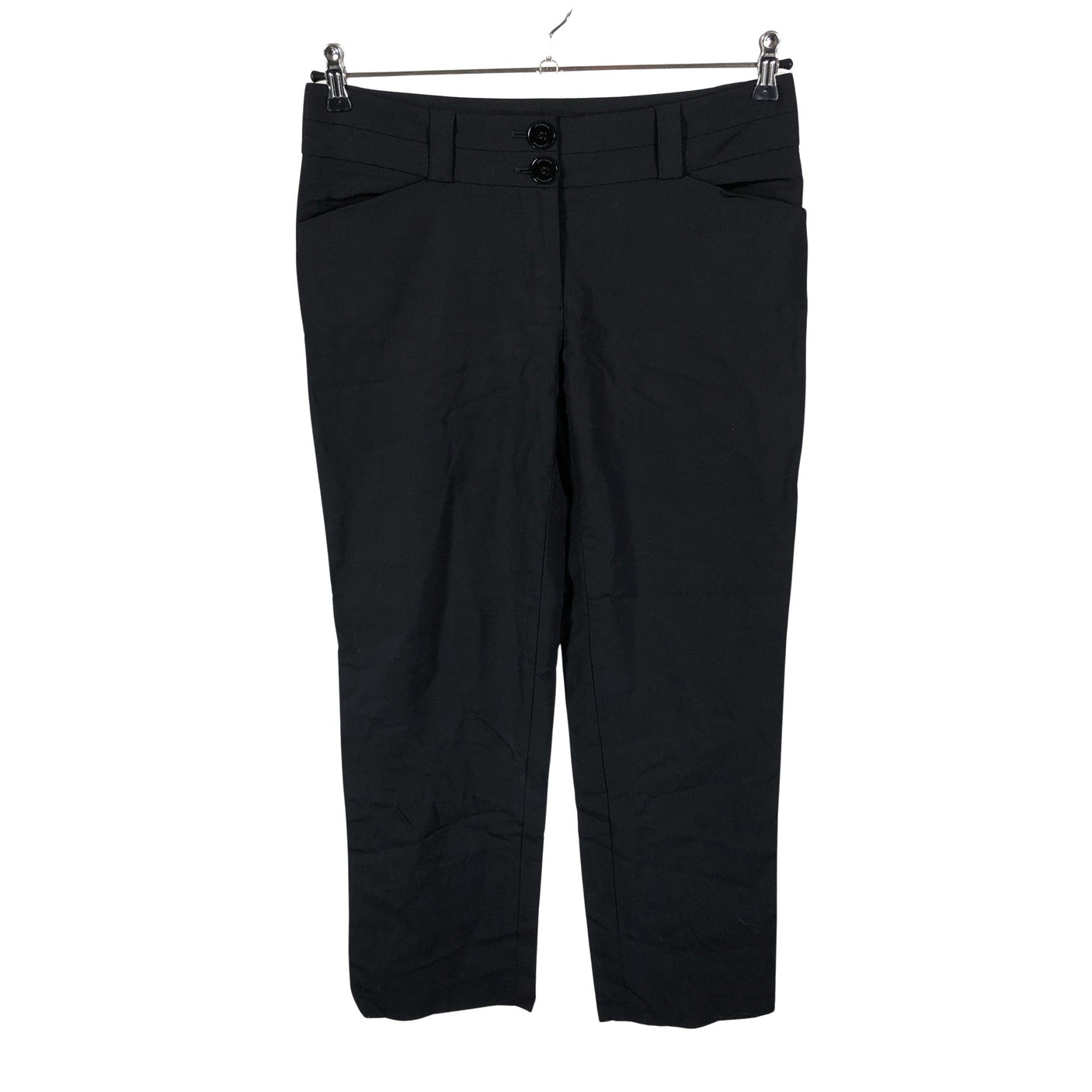 Unisex Burberry - Straight leg trousers, size 38 - Black (1)