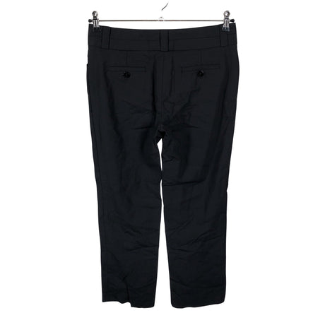 Unisex Burberry - Straight leg trousers, size 38 - Black (2)
