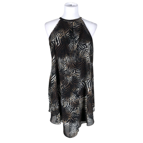 Unisex Lascana - Schiffon tunic, size 38 - Brown ()